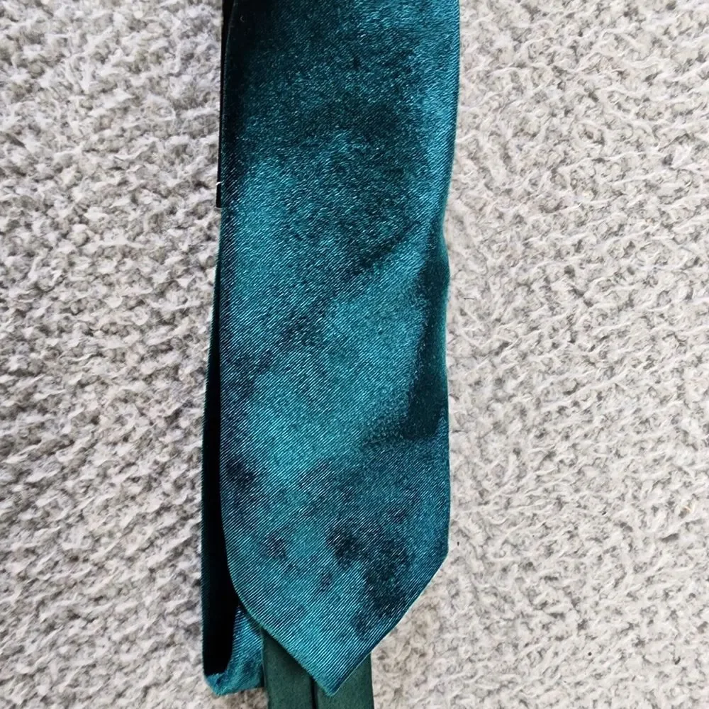 Alfani Cameo Velvet Slim Necktie Men's One Size Hunter~